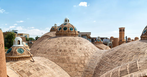 Panoramic view of buildings against sky