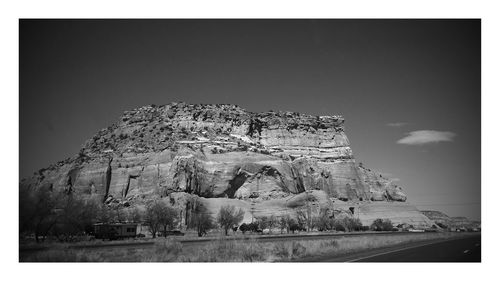 Rocks on rock formation