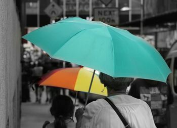 Full frame shot of umbrella