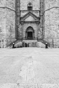 Facade of old building