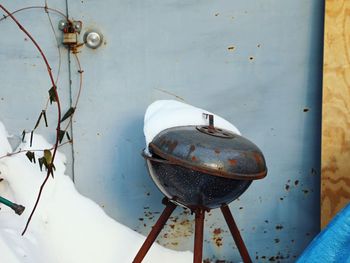 Close-up of rusty metal