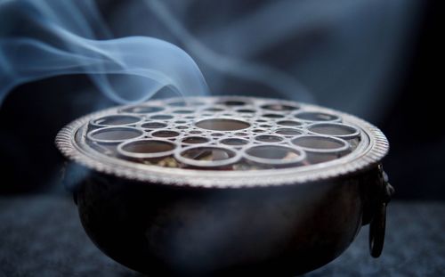Close up of incense