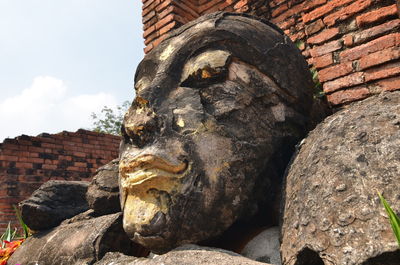 Statue of buddha in temple