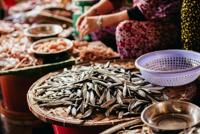 Fish for sale at fish market