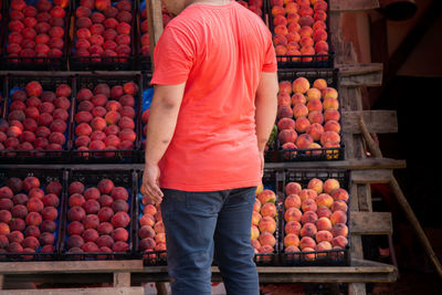 Oranges in market