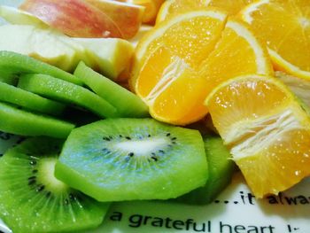 Close-up of fruits