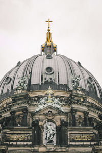 Historic cathedral against clear sky