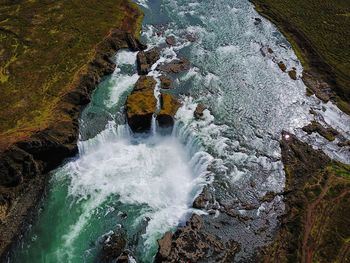 Waterfall in iceland 