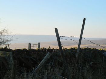 Metal structure against sky