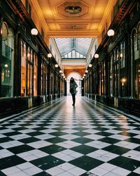 Corridor of building