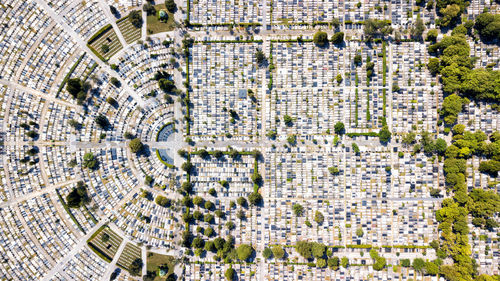 Directly above shot of modern building