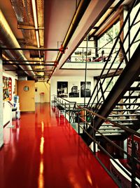 Interior of building