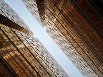 Low angle view of modern building