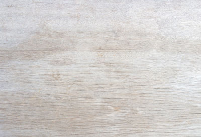 Surface level of wooden plank