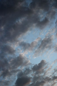 Low angle view of dramatic sky