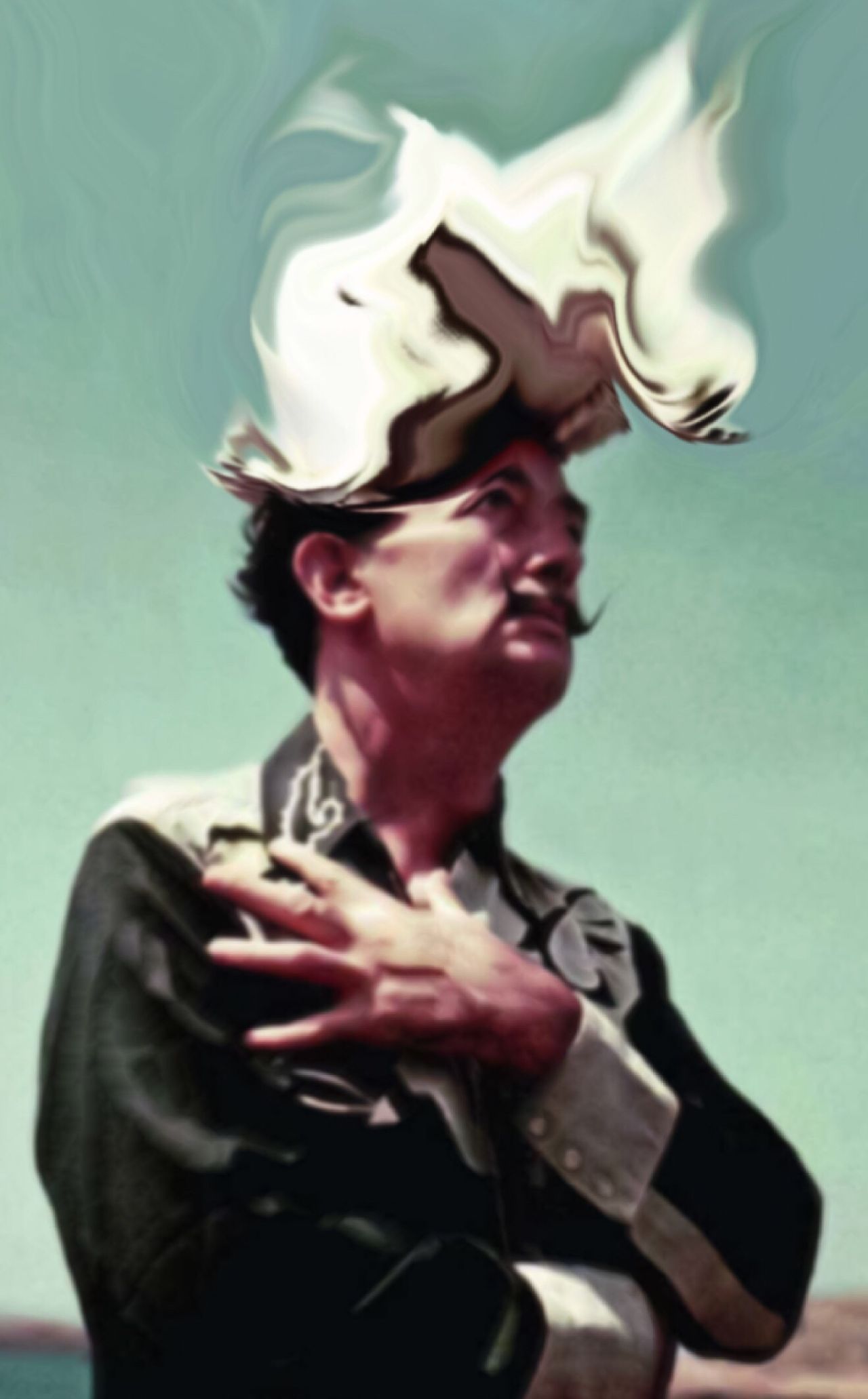 What's on Dali's head