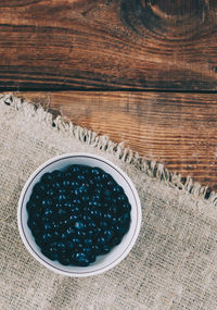 Close-up of water on table