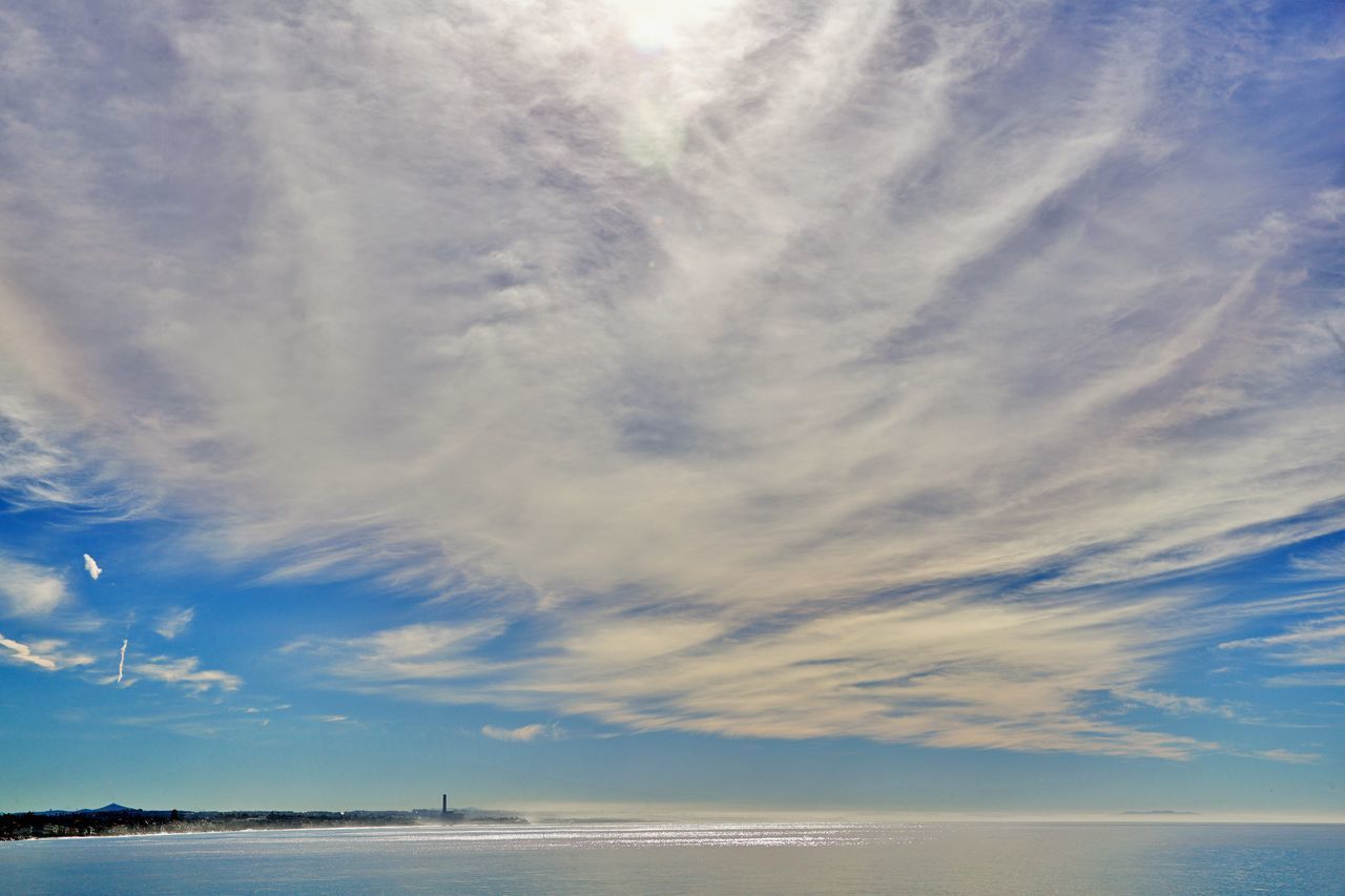 VIEW OF SEA AGAINST SKY