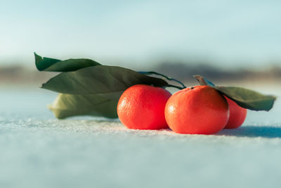 Close-up of strawberries