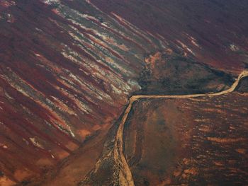 High angle view of landscape