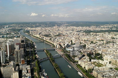 Aerial view of cityscape