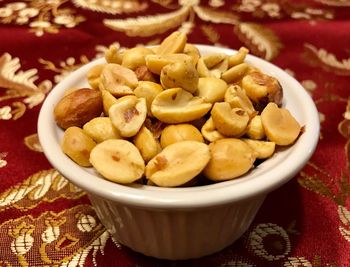 Close-up of pasta in bowl