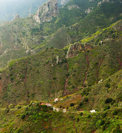 Scenic view of mountains