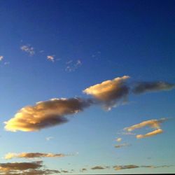 Low angle view of cloudy sky