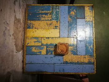 Close-up of rusty metal