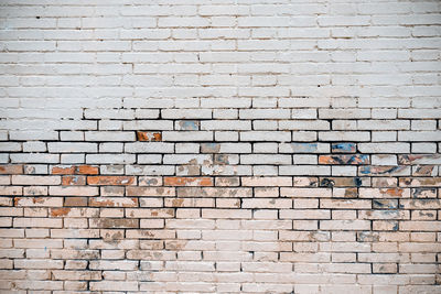 Full frame shot of brick wall