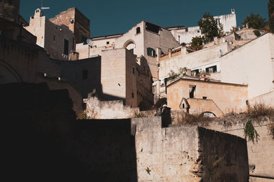 Low angle view of historic building against sky