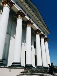 Low angle view of building against sky