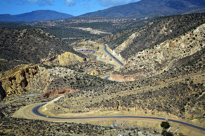 Aerial view of landscape