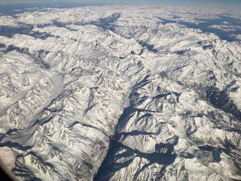 High angle view of landscape