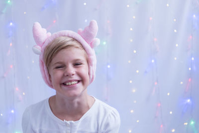 Portrait of smiling boy