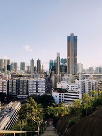 Cityscape against sky