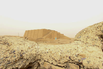 Scenic view of rock formations