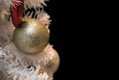 Close-up of christmas decoration