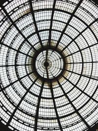 Low angle view of ceiling