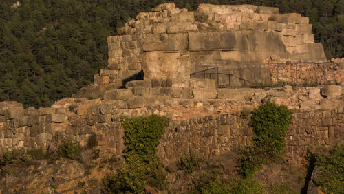 View of old ruins