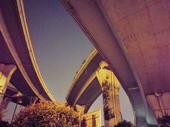 Low angle view of built structure against sky