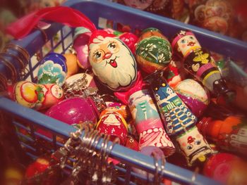 Close-up of market stall for sale