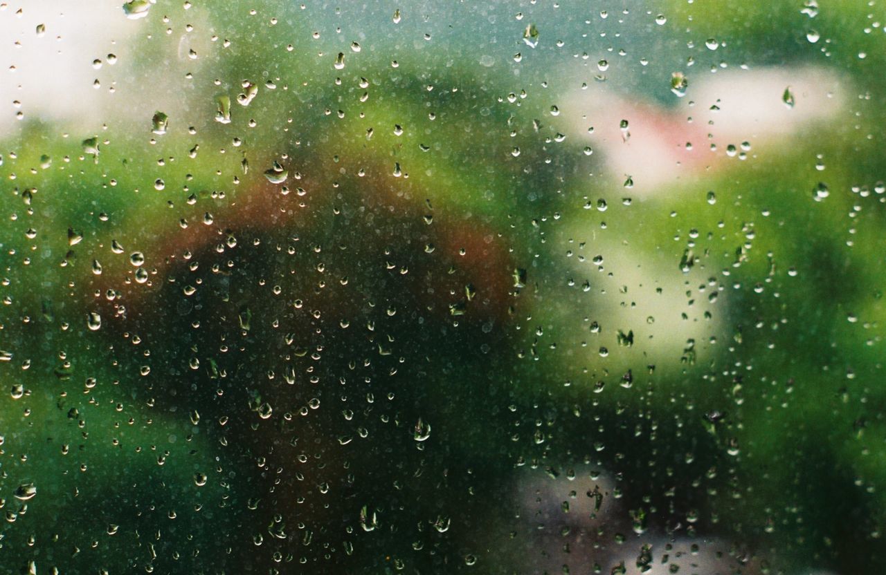 window, drop, wet, indoors, transparent, rain, glass - material, water, raindrop, full frame, weather, backgrounds, season, glass, focus on foreground, close-up, vehicle interior, sky, looking through window, water drop