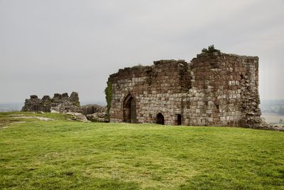 Old ruins of building