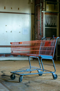 Empty seats in abandoned room