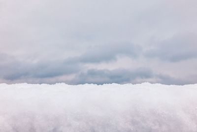 Low angle view of clouds in sky