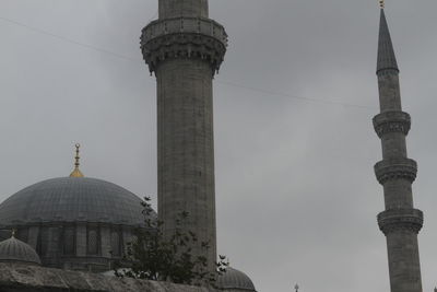 Low angle view of building against sky