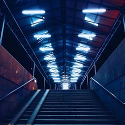 Low angle view of staircase