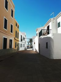 View of residential buildings against sky