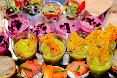 Close-up of multi colored candies